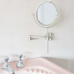 Ovin Antique Silver Extension Wall Mirror