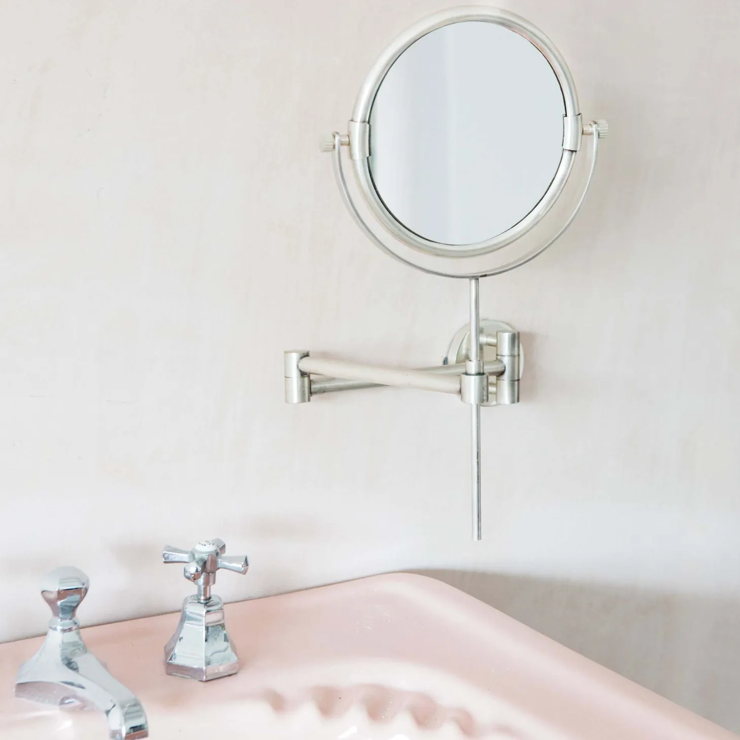 Ovin Antique Silver Extension Wall Mirror
