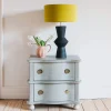 Oyster Two Drawer Bedside Table