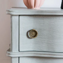 Oyster Two Drawer Bedside Table