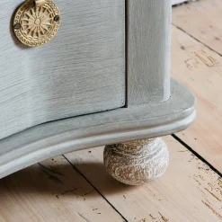 Oyster Two Drawer Bedside Table
