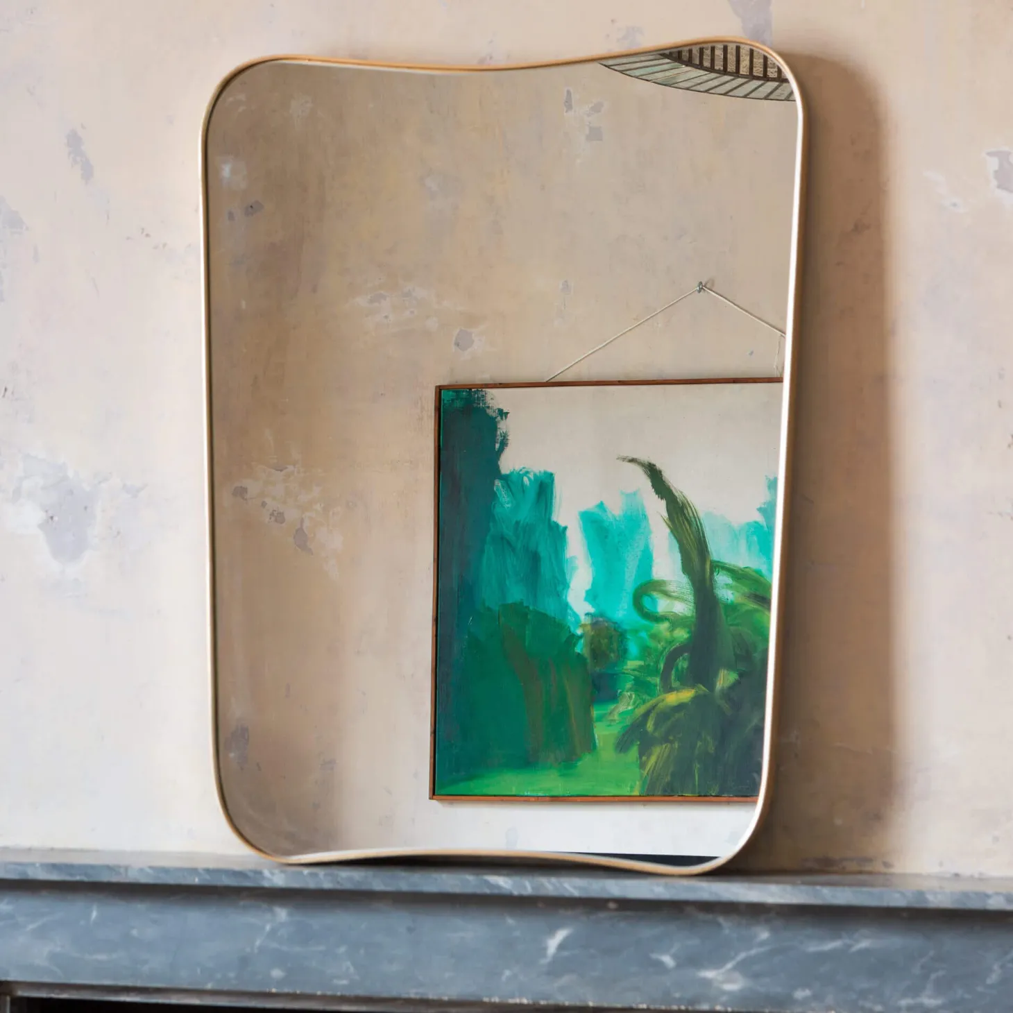 Ozzy Gold Mirror