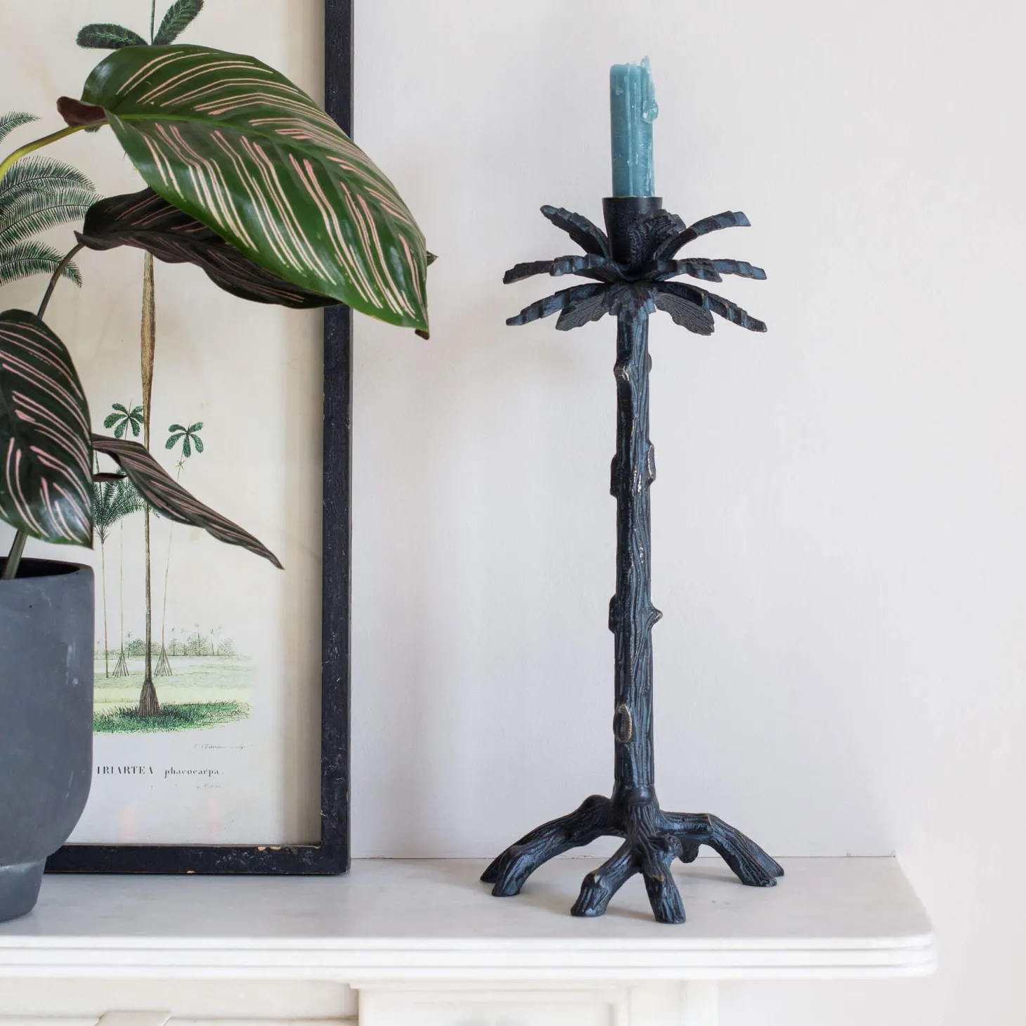 Palm Tree Candlestick