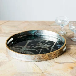 Palm Tree Pattern Tray