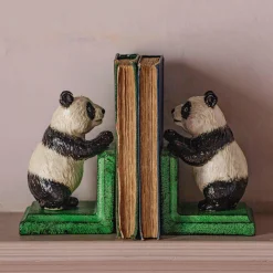 Panda Bookends