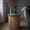Parker Green Marble Side Table