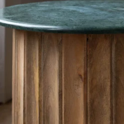 Parker Green Marble Side Table