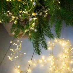 Pearl Cluster String Lights