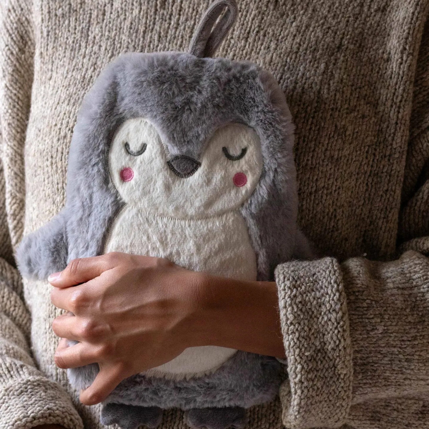 Peggy Penguin Hot Water Bottle