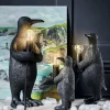 Perry Penguin Table Lamps
