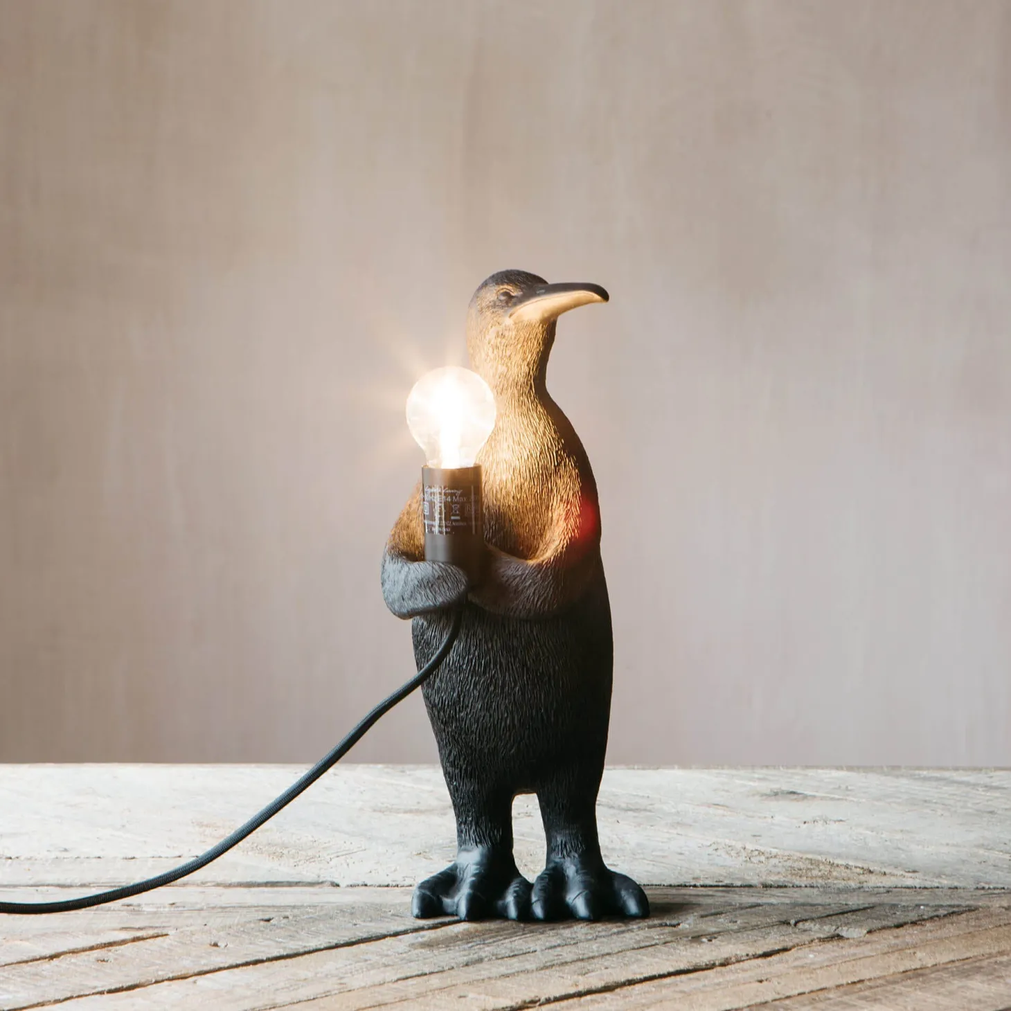 Perry Penguin Table Lamps