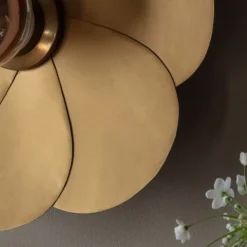 Petal Brass Wall Lamp