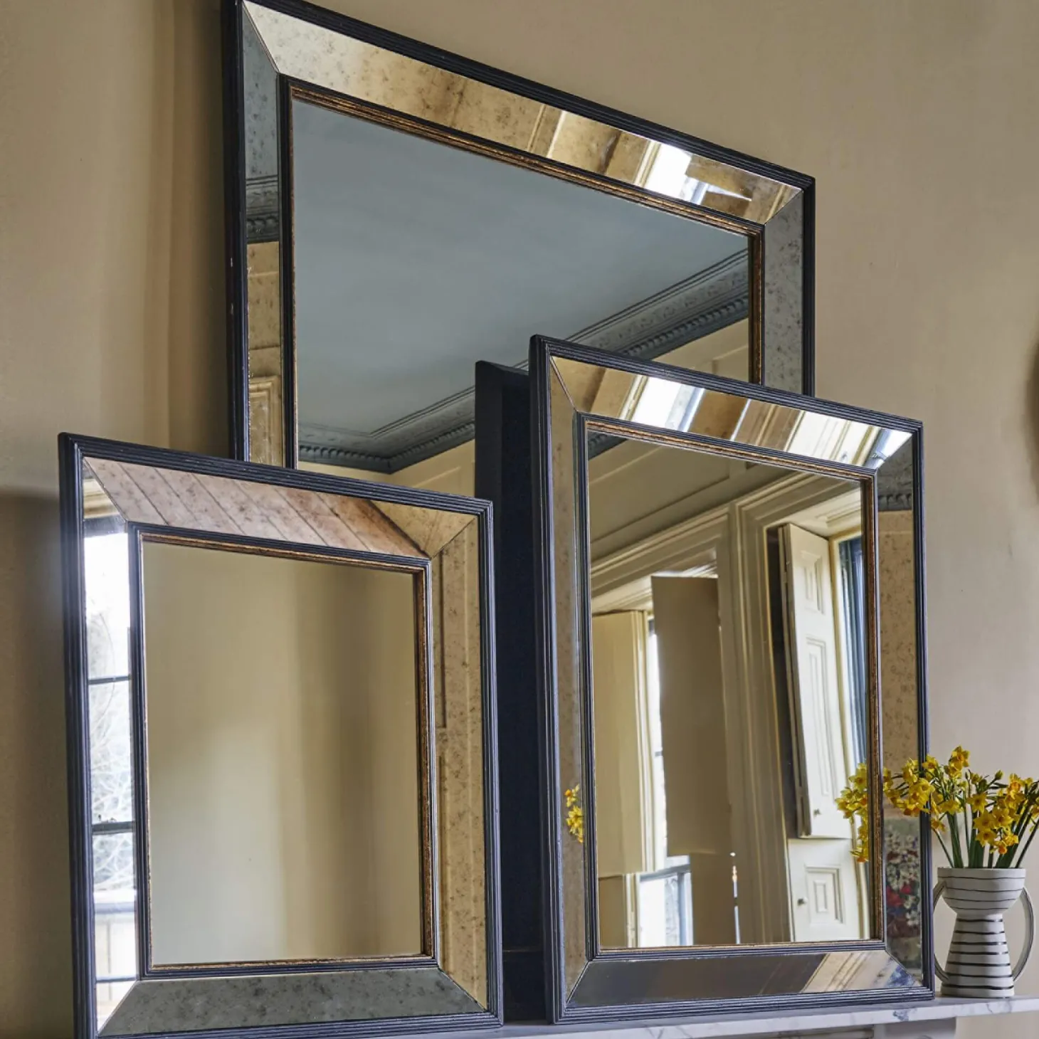 Phillipe Antiqued Mirrors