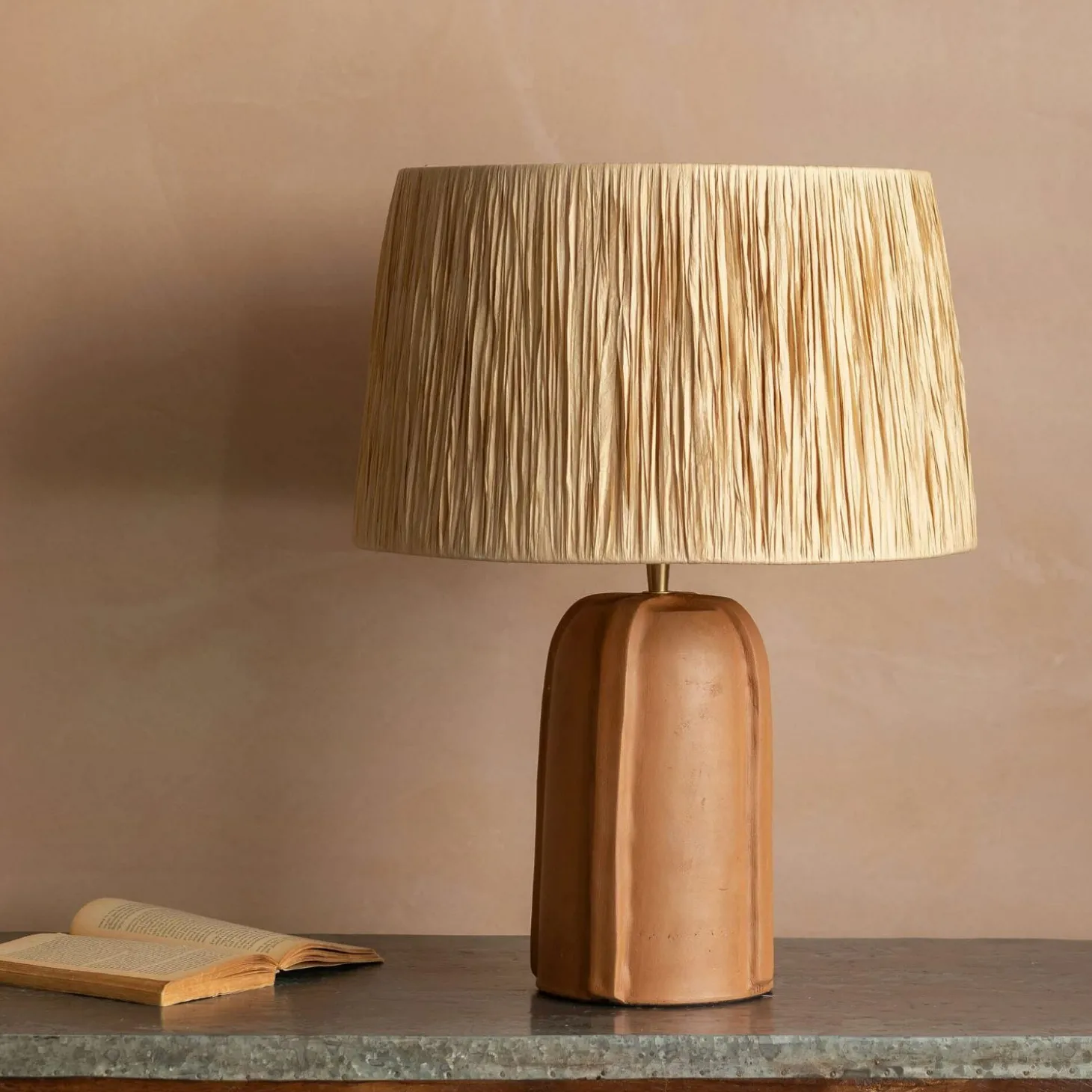 Phoenix Terracotta Table Lamp