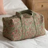 Pink & Green Floral Weekend Bag - Small