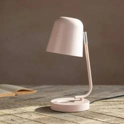 Pink Angled Table Lamp