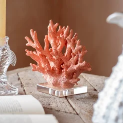 Pink Faux Coral Ornament