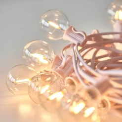 Pink Festoon Lights
