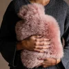 Pink Sheepskin Hot Water Bottle