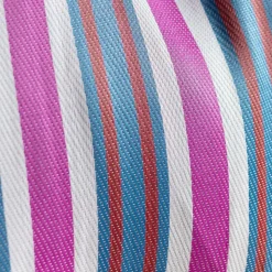 Pink Stripe Recycled Shopping Bag
