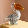 Pippa the Pelican Glass Ornament