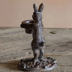 Rabbit Candlestick Holder