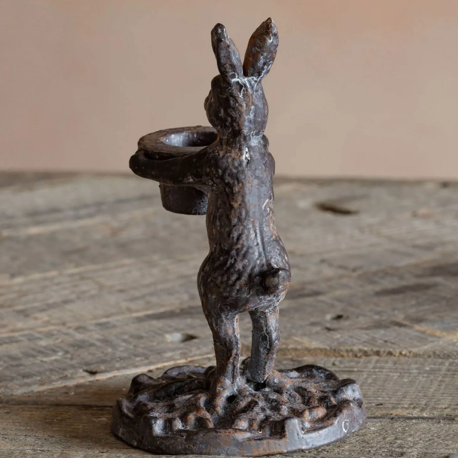 Rabbit Candlestick Holder