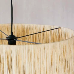 Raffia Natural Pendant Light