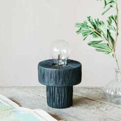 Raffy Black Table Lamp