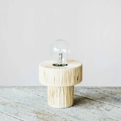 Raffy Natural Table Lamp
