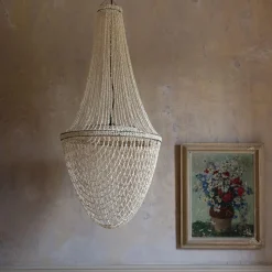 Rani Shell Beaded Lampshade