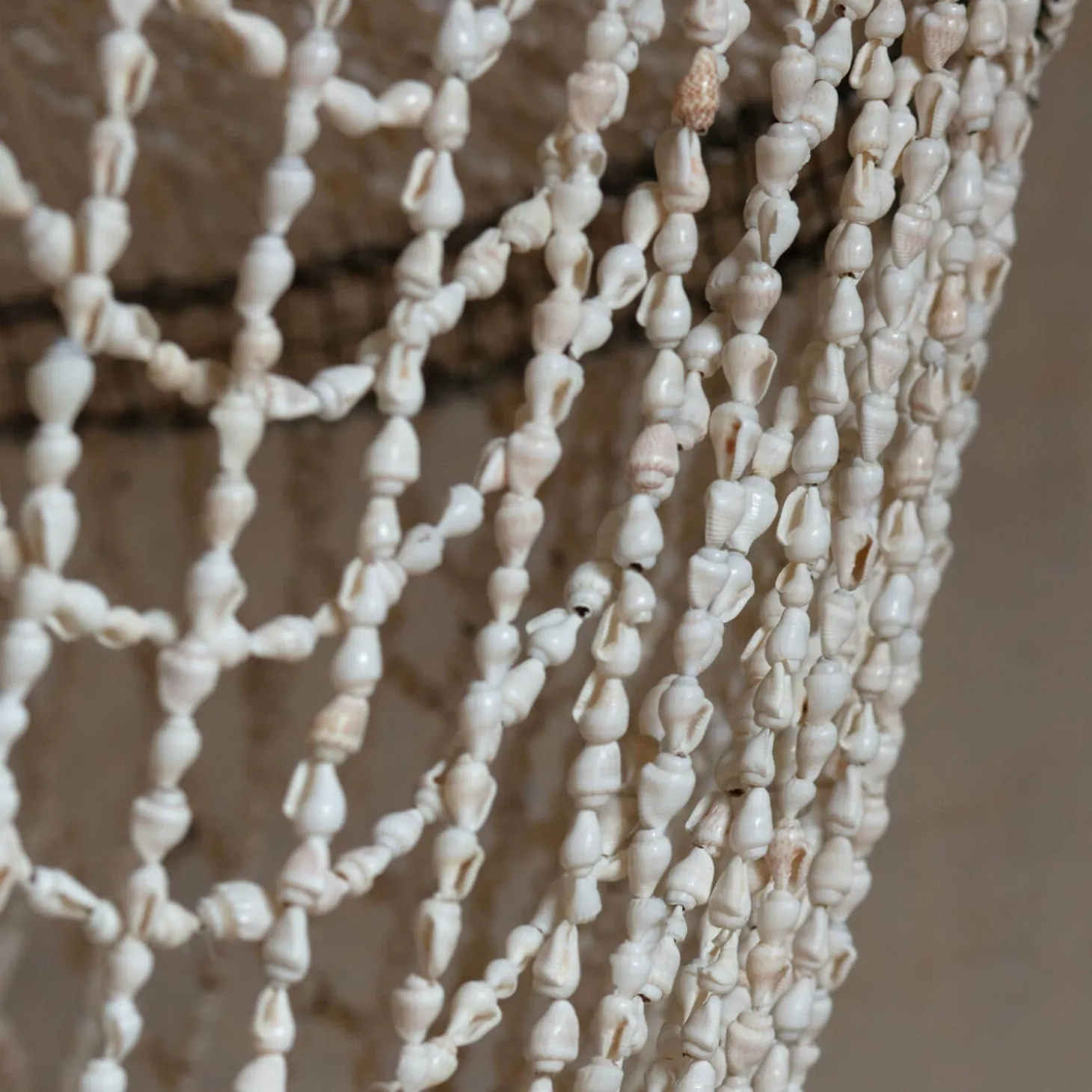 Rani Shell Beaded Lampshade