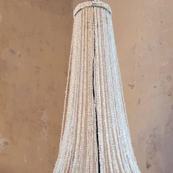 Rani Shell Beaded Lampshade