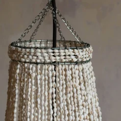 Rani Shell Beaded Lampshade