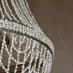 Rani Shell Beaded Lampshade