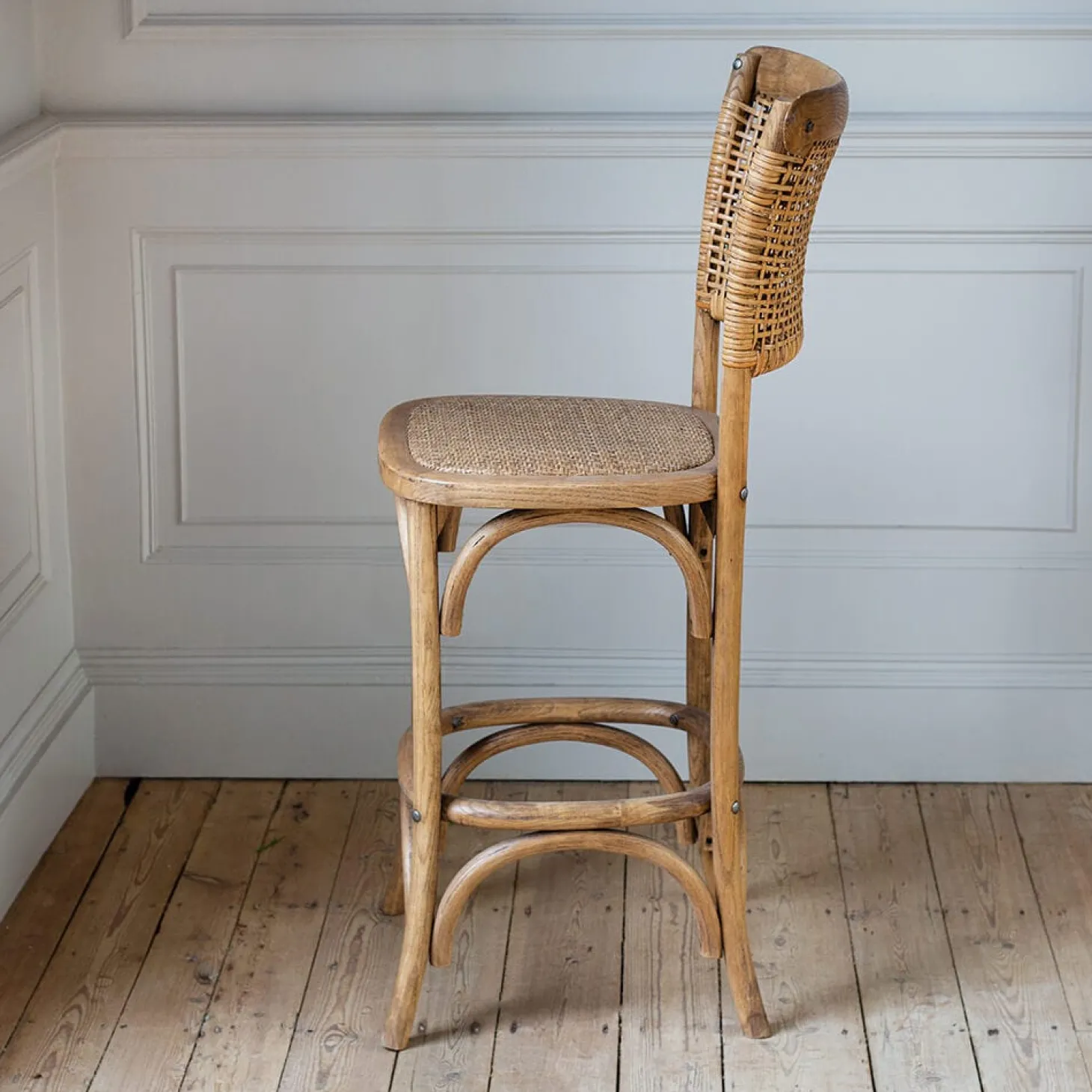 Rattan Kitchen Stool