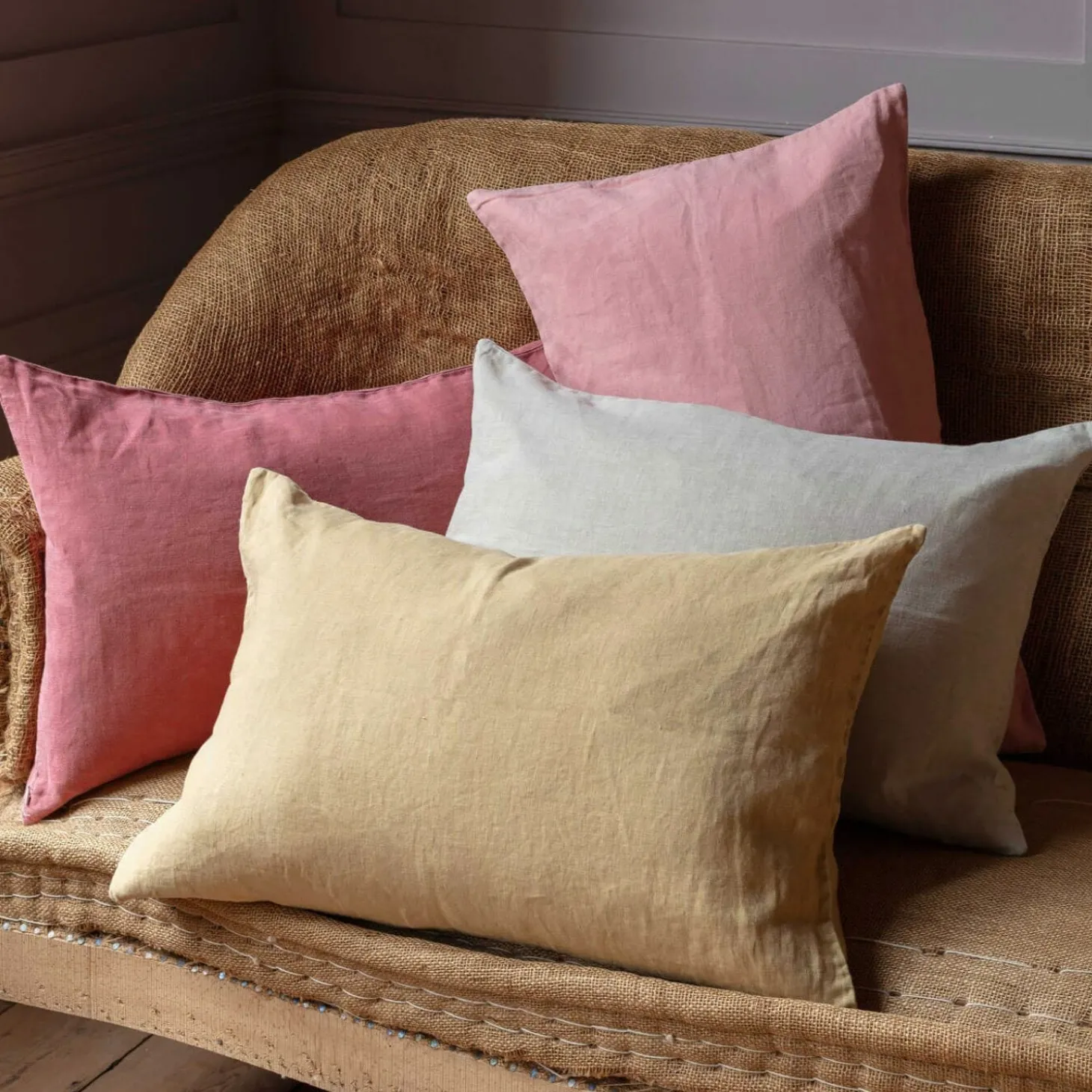 Rectangle Linen Cushions