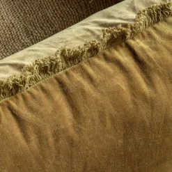 Rectangular Stonewashed Velvet Cushions