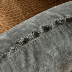 Rectangular Stonewashed Velvet Cushions