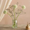 Recycled Clear Glass Tulip Vase