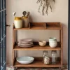 Recycled Teak Shelving Rack