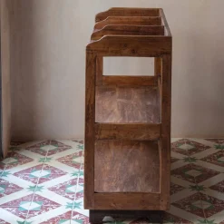Recycled Teak Shelving Rack