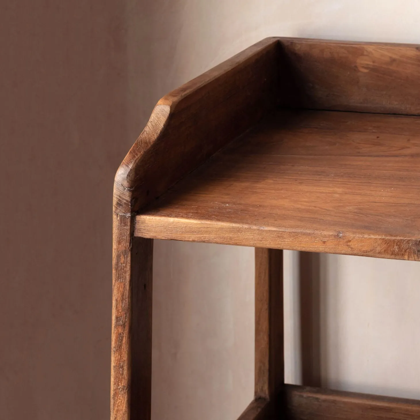Recycled Teak Shelving Rack