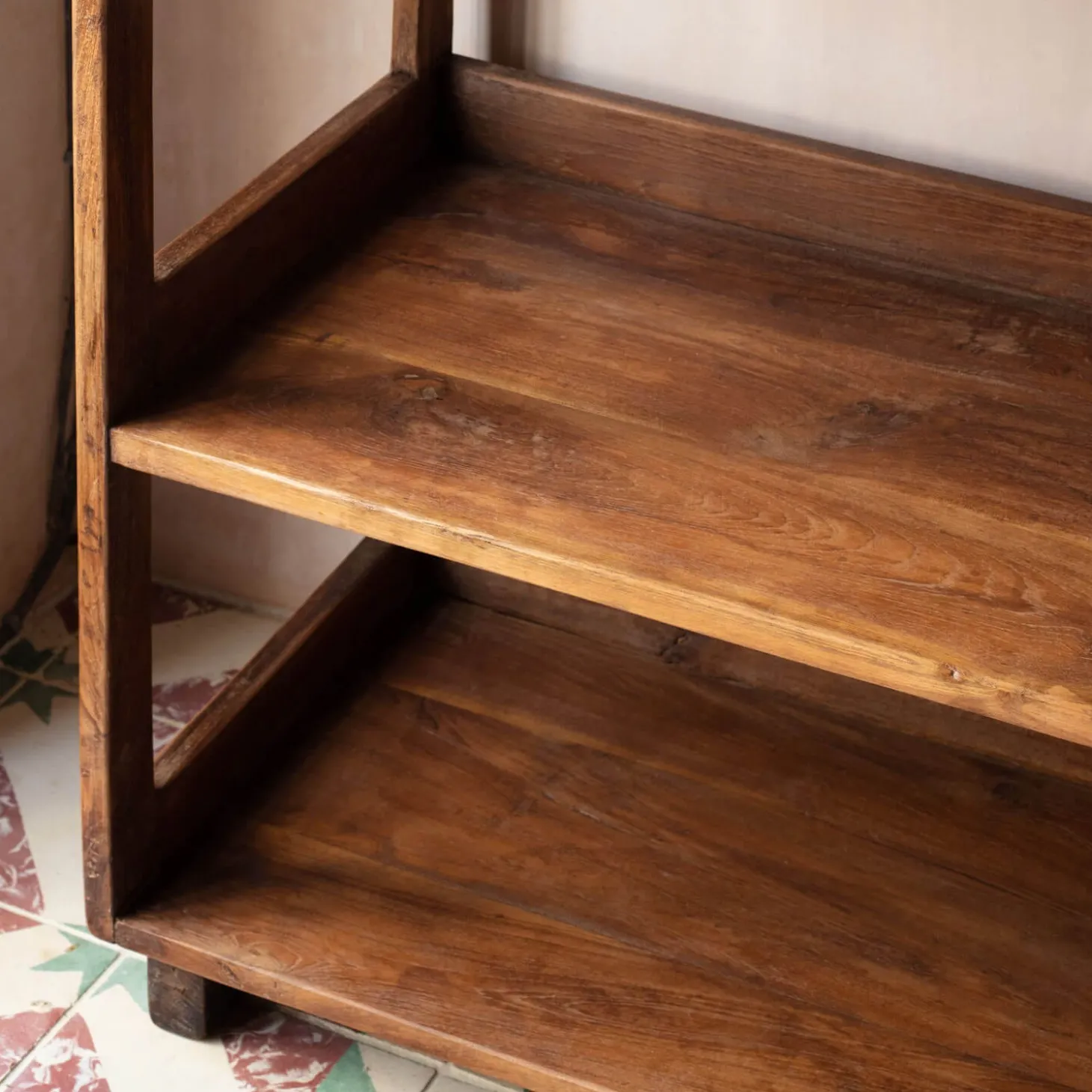 Recycled Teak Shelving Rack