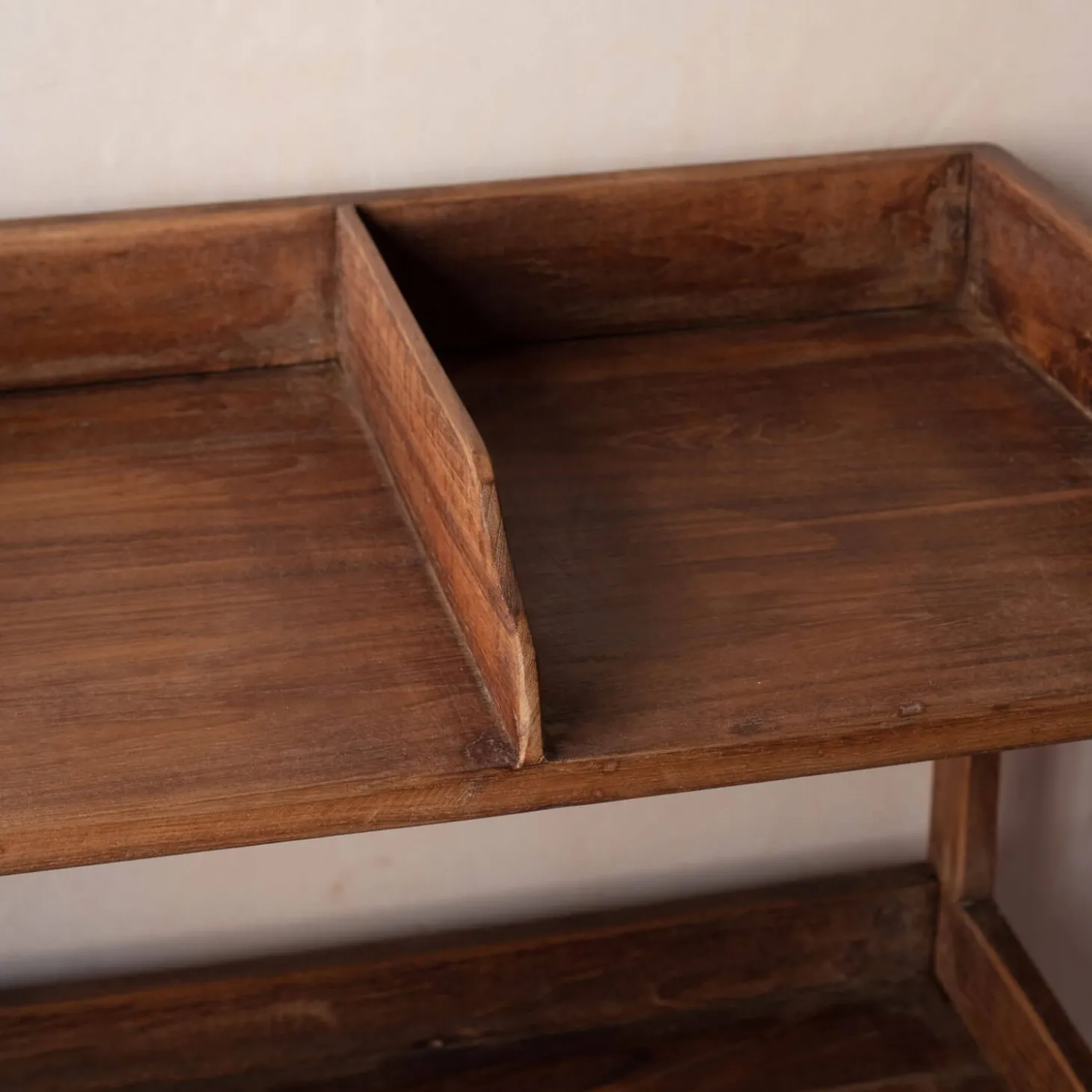 Recycled Teak Shelving Rack