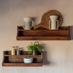 Recycled Wood Shelf 60cm