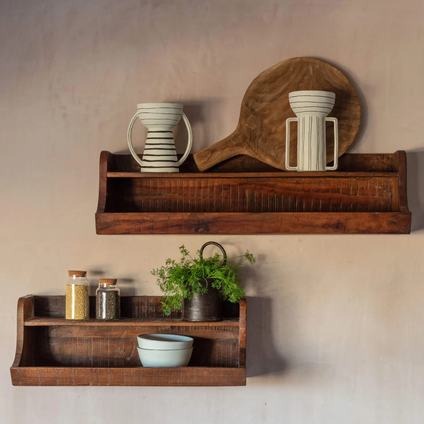 Recycled Wood Shelf 60cm