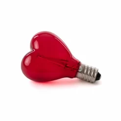 Red Heart LED E14 Mouse Lamp Bulb USB
