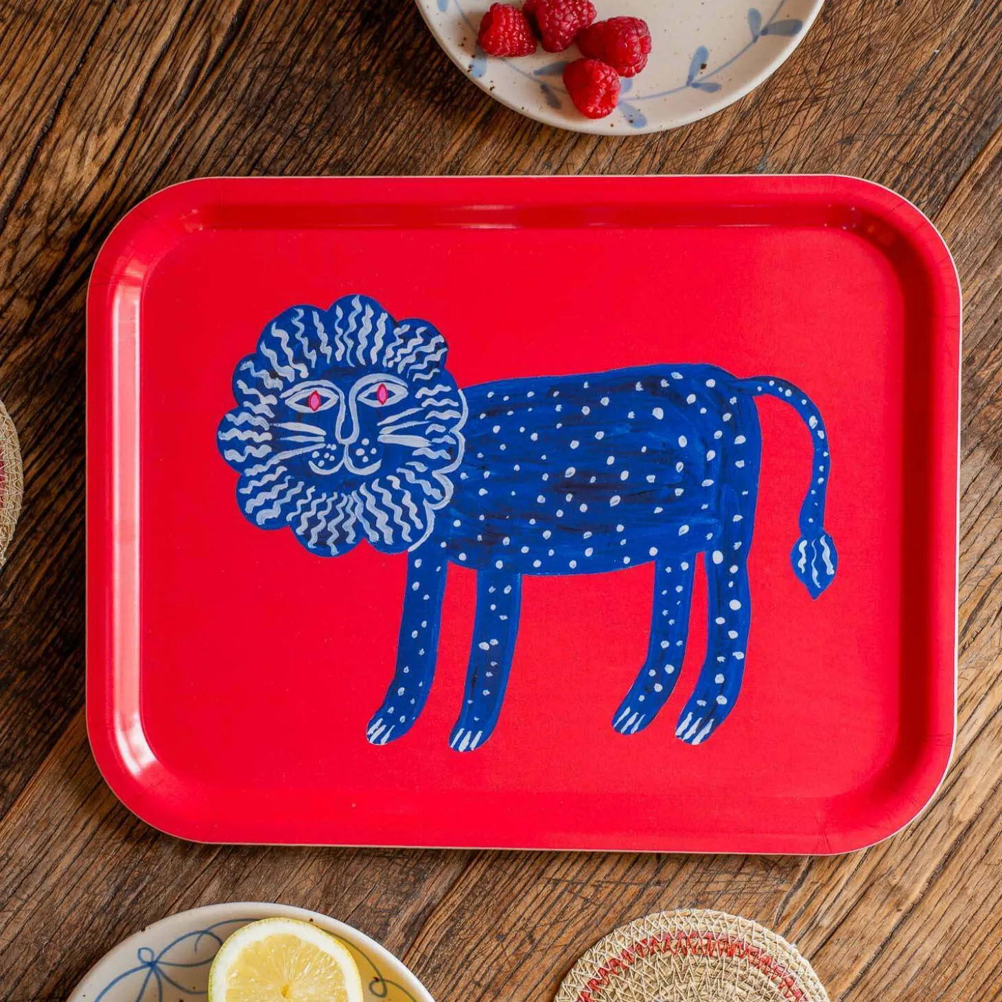 Red Lion Birch Tray