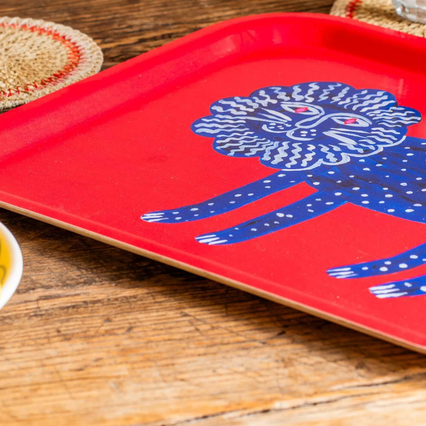 Red Lion Birch Tray